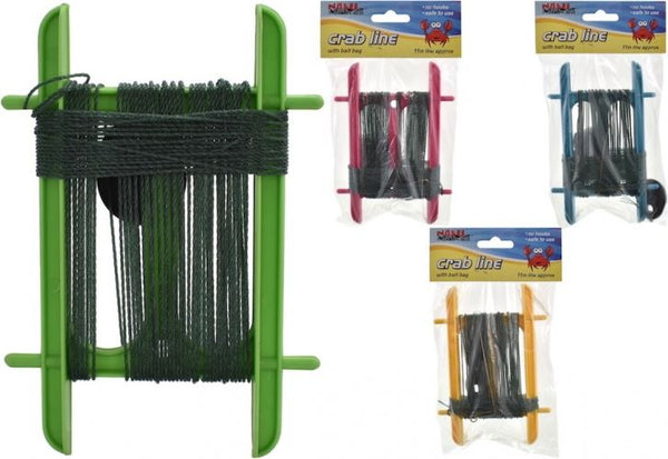 Crabbing Line Kit - 11m Crab Line with Bait Bag & Safety Net